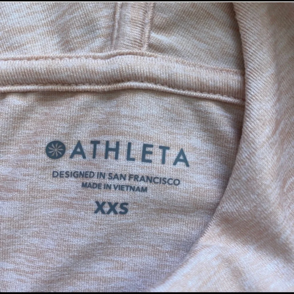 Athleta Uptempo Heather‎ Pink Hoodie Size XXS